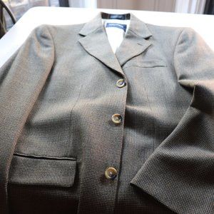 Nautica Houndstooth Sports Jacket Coat